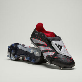 Predator Obsidian Strike Fold-Over Tongue Firm Ground/Multi Ground Football Cleats