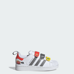 adidas Pixar Cars Superstar II Comfort Closure Shoes Kids