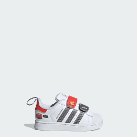 adidas Pixar Cars Superstar II Comfort Closure Shoes Kids